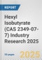 Hexyl Isobutyrate (CAS 2349-07-7) Industry Research 2025: Global and Regional Market Trends 2019-2024 and Forecast to 2029 - Product Image