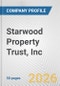 Starwood Property Trust, Inc. Fundamental Company Report Including Financial, SWOT, Competitors and Industry Analysis - Product Thumbnail Image