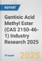 Gentisic Acid Methyl Ester (CAS 2150-46-1) Industry Research 2025: Global and Regional Market Trends 2019-2024 and Forecast to 2029 - Product Image