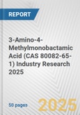 3-Amino-4-Methylmonobactamic Acid (CAS 80082-65-1) Industry Research 2025: Global and Regional Market Trends 2019-2024 and Forecast to 2029- Product Image