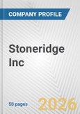 Stoneridge Inc. Fundamental Company Report Including Financial, SWOT, Competitors and Industry Analysis- Product Image
