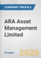 ARA Asset Management Limited Fundamental Company Report Including Financial, SWOT, Competitors and Industry Analysis - Product Thumbnail Image