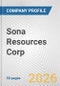 Sona Resources Corp. Fundamental Company Report Including Financial, SWOT, Competitors and Industry Analysis - Product Thumbnail Image