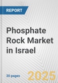 Phosphate Rock Market in Israel: 2019-2024 Review and Forecast to 2029- Product Image
