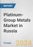 Platinum-Group Metals Market in Russia: 2017-2023 Review and Forecast to 2027- Product Image