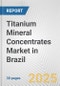 Titanium Mineral Concentrates Market in Brazil: 2017-2023 Review and Forecast to 2027 - Product Thumbnail Image