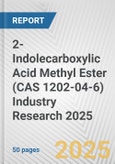 2-Indolecarboxylic Acid Methyl Ester (CAS 1202-04-6) Industry Research 2025: Global and Regional Market Trends 2019-2024 and Forecast to 2029- Product Image