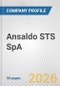 Ansaldo STS SpA Fundamental Company Report Including Financial, SWOT, Competitors and Industry Analysis - Product Thumbnail Image