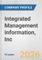 Integrated Management Information, Inc. Fundamental Company Report Including Financial, SWOT, Competitors and Industry Analysis - Product Thumbnail Image