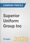 Superior Uniform Group Inc. Fundamental Company Report Including Financial, SWOT, Competitors and Industry Analysis - Product Thumbnail Image