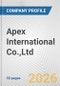 Apex International Co.,Ltd Fundamental Company Report Including Financial, SWOT, Competitors and Industry Analysis - Product Thumbnail Image
