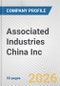 Associated Industries China Inc. Fundamental Company Report Including Financial, SWOT, Competitors and Industry Analysis - Product Thumbnail Image