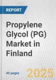 Propylene Glycol (PG) Market in Finland: 2017-2023 Review and Forecast to 2027- Product Image