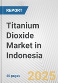 Titanium Dioxide Market in Indonesia: 2019-2024 Review and Forecast to 2029- Product Image
