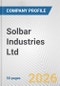 Solbar Industries Ltd. Fundamental Company Report Including Financial, SWOT, Competitors and Industry Analysis - Product Thumbnail Image