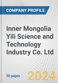 Inner Mongolia Yili Science and Technology Industry Co. Ltd. Fundamental Company Report Including Financial, SWOT, Competitors and Industry Analysis- Product Image