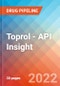 Toprol - API Insight, 2022 - Product Thumbnail Image