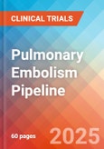 Pulmonary embolism - Pipeline Insight, 2024- Product Image