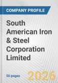 South American Iron & Steel Corporation Limited Fundamental Company Report Including Financial, SWOT, Competitors and Industry Analysis- Product Image