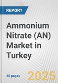 Ammonium Nitrate (AN) Market in Turkey: 2019-2024 Review and Forecast to 2029- Product Image