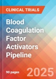 Blood Coagulation Factor Activators - Pipeline Insight, 2024- Product Image