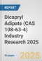 Dicapryl Adipate (CAS 108-63-4) Industry Research 2025: Global and Regional Market Trends 2019-2024 and Forecast to 2029 - Product Thumbnail Image