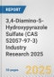 3,4-Diamino-5-Hydroxypyrazole Sulfate (CAS 52057-97-3) Industry Research 2025: Global and Regional Market Trends 2019-2024 and Forecast to 2029 - Product Thumbnail Image