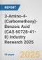 3-Amino-4-(Carbomethoxy)-Benzoic Acid (CAS 60728-41-8) Industry Research 2025: Global and Regional Market Trends 2019-2024 and Forecast to 2029 - Product Thumbnail Image