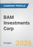 BAM Investments Corp. Fundamental Company Report Including Financial, SWOT, Competitors and Industry Analysis- Product Image