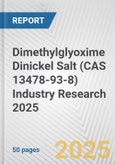 Dimethylglyoxime Dinickel Salt (CAS 13478-93-8) Industry Research 2025: Global and Regional Market Trends 2019-2024 and Forecast to 2029- Product Image