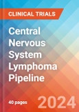 Central Nervous System Lymphoma - Pipeline Insight, 2024- Product Image