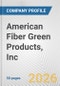 American Fiber Green Products, Inc. Fundamental Company Report Including Financial, SWOT, Competitors and Industry Analysis - Product Thumbnail Image