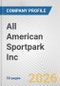 All American Sportpark Inc. Fundamental Company Report Including Financial, SWOT, Competitors and Industry Analysis - Product Thumbnail Image