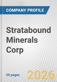 Stratabound Minerals Corp. Fundamental Company Report Including Financial, SWOT, Competitors and Industry Analysis- Product Image