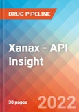 Xanax - API Insight, 2022- Product Image
