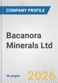 Bacanora Minerals Ltd. Fundamental Company Report Including Financial, SWOT, Competitors and Industry Analysis- Product Image