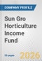 Sun Gro Horticulture Income Fund Fundamental Company Report Including Financial, SWOT, Competitors and Industry Analysis - Product Thumbnail Image