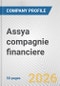 Assya compagnie financiere Fundamental Company Report Including Financial, SWOT, Competitors and Industry Analysis - Product Thumbnail Image