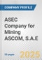 ASEC Company for Mining ASCOM, S.A.E Fundamental Company Report Including Financial, SWOT, Competitors and Industry Analysis - Product Thumbnail Image