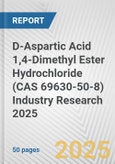 D-Aspartic Acid 1,4-Dimethyl Ester Hydrochloride (CAS 69630-50-8) Industry Research 2025: Global and Regional Market Trends 2019-2024 and Forecast to 2029- Product Image