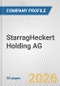 StarragHeckert Holding AG Fundamental Company Report Including Financial, SWOT, Competitors and Industry Analysis - Product Thumbnail Image