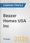 Beazer Homes USA Inc. Fundamental Company Report Including Financial, SWOT, Competitors and Industry Analysis - Product Thumbnail Image