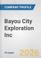 Bayou City Exploration Inc. Fundamental Company Report Including Financial, SWOT, Competitors and Industry Analysis - Product Thumbnail Image