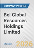 Bel Global Resources Holdings Limited Fundamental Company Report Including Financial, SWOT, Competitors and Industry Analysis- Product Image