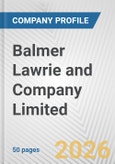 Balmer Lawrie and Company Limited Fundamental Company Report Including Financial, SWOT, Competitors and Industry Analysis- Product Image