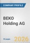 BEKO Holding AG Fundamental Company Report Including Financial, SWOT, Competitors and Industry Analysis - Product Thumbnail Image