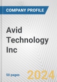 Avid Technology Inc. Fundamental Company Report Including Financial, SWOT, Competitors and Industry Analysis- Product Image