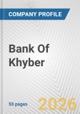 Bank Of Khyber Fundamental Company Report Including Financial, SWOT, Competitors and Industry Analysis- Product Image