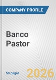 Banco Pastor Fundamental Company Report Including Financial, SWOT, Competitors and Industry Analysis- Product Image
