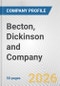 Becton, Dickinson and Company Fundamental Company Report Including Financial, SWOT, Competitors and Industry Analysis - Product Thumbnail Image